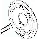 Buy Delta Faucet RP28795 17 Series Escutcheon, Chrome by DELTA FAUCET
