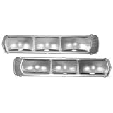 1967 Mustang Tail Lamp Housings, CS (3 Bulb Sequential) by Dynacorn
