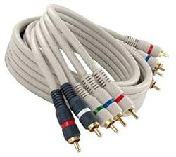 Python 5 RCA to 5 RCA Component Audio Video Cable RGB 100 FT HDTV 1080P