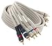 Python 5 RCA to 5 RCA Component Audio Video Cable RGB 100 FT HDTV 1080P
