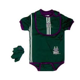 bucks clothes - baby - bib creeper booties