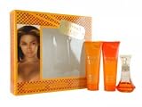 Heat Rush by Beyonce Gift SetEau de Toilette Spray 30ml Body Cream 75ml,Shower Gel 75m