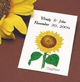 Sunflower Wedding Favors - 25 packets
