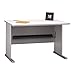 BUSH BUSINESS FURNITURE WC14548 Furniture Series A 48W Desk in Pewter and White Spectrum