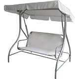 YOTRIO INTERNATIONAL LLC 01290 Tan Sling 2 Seat Swing by Yotrio