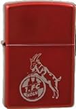 Zippo Feuerzeug 1. FC Köln Candy Apple Red