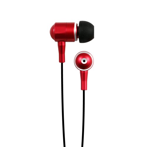 Hip Street HipBudz Antimicrobial Noise Isolating Stereo EarBuds With In Line Volume Control (Red) 31zBcBsNqQL Hip Street HipBudz Antimicrobial Noise Isolating Stereo EarBuds With In Line Volume Control (Red)