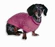 Fashion Pet Classic Cable Dog Sweater Pink Small from Fashion Pet