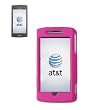 New Fashionable Perfect Fit Hard Protector Skin Cover Cell Phone Case for GARMIN NUVIFONE G60 AT&T - HOT PINK