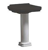 Danze DC028110WH Pedestal Column For Cirtangular Basin, White