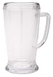 Zak Designs Clear 24-Ounce Double Wall Tumbler with Handle
