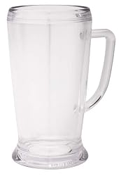 Zak Designs Clear 24-Ounce Double Wall Tumbler with Handle