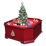 Crosley BK329 Christmas Tree Music Box