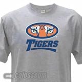 Auburn NCAA Licensed Gray Logo T-Shirt