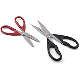 KitchenAid Professional Soft Grip All Purpose Shears (Black and Red, Set of 2)