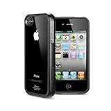SGP iPhone 4 Case Linear Crystal Series [Smooth Black]