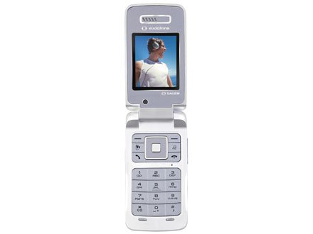 Childrens Toyshop  Electronics : Sagem my850 CRYSTAL 3G Flip Mobile Phone - Vodafone Branded ***Unlocked to all Networks***