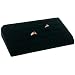18 Ring Tray Black Velvet Jewelry Showcase Display Box
