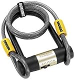 ON GUARD BULLDOG DT 13MM U-LOCK W/4`CBL 5015TC