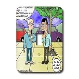 Londons Times Funny Music Cartoons - Utopia Arguments - Light Switch Covers - single toggle switch