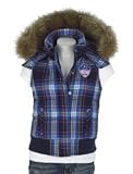 Plaid Puffer Vest