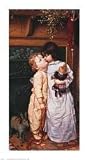Under the Mistletoe - Artist: Maurice Ingre - Art Print Poster Size: 11.75 by 19.25 inches