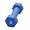 Cap Barbell Neoprene Dumbbell (Light Blue, 3-Pound )