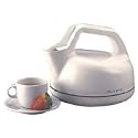 West Bend 6400 1-Quart Electric Tea Kettle, White