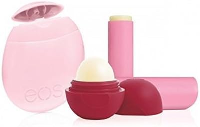Jstores® EOS Limited Edition Breast Cancer Awareness Collection - Pink, Lip Balm & Hand Lotion 3-pack