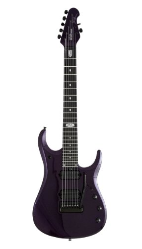 Ernie Ball Music Man John Petrucci JPX 7 String Electric Guitar- Two Humbucker Barolo Color Mahogany Neck Ebony Fretboard Black Hardware