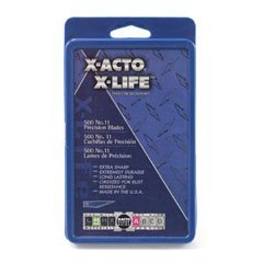 X-Acto X511 #11 Blades for X-Acto Knives, Bulk Pack, 500 Blades per Box X-Acto X511 #11 Blades for X-Acto Knives, Bulk Pack, 500 Blades per Box