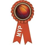 Fast Break Basketball Award Ribbon