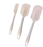 Progressive International Silicone Spatula 3-Piece Set, White