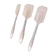 Progressive International Silicone Spatula 3-Piece Set, White