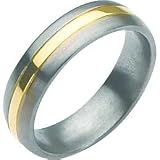 Titanium Wedding Band Sz 6