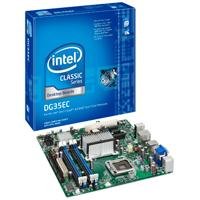 Intel DG35EC Media Series G35 Desktop Board, uATX, DDR2, Intel Graphics DVI+VGA, PCIe x16, 1333MHz FSB, LGA775, Retail Motherboard, Free HD Video