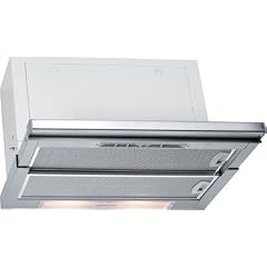 Gorenje DF622X Dunstabzugshaube / 59.8 cm / 600 m³/h / 4 Stufen / Abluft / Flachhaube mit Teleskopkamin