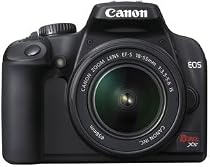 Canon Rebel XS 10.1MP Digital SLR Camera with EF-S 18-55mm f/3.5-5.6 IS Lens (Black)