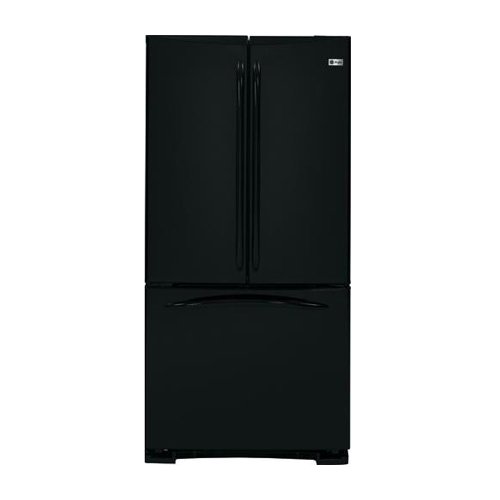 Profile 22 Cu. Ft. Black Freestanding French Door Refrigerator