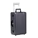 Zero Halliburton 21 Black Carry On w/Suiter
