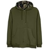 Basic Zip Fleece Hoody W/Thermal Liner - Mens
