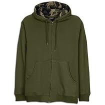 Basic Zip Fleece Hoody W/Thermal Liner - Men's