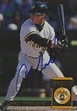 Andy Tomberlin, Pittsburgh Pirates Autographed Card