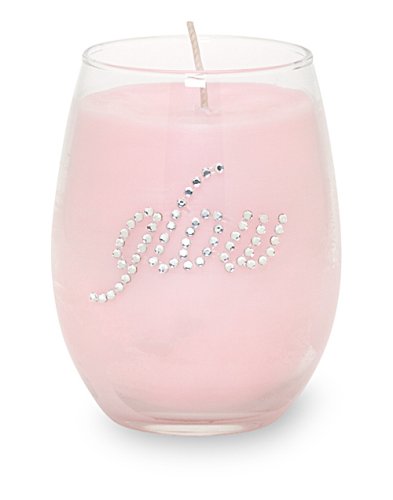 Primal Elements Glow Candle, Pink Blossom Parfait, 8-Ounce Units by Primal Elements
