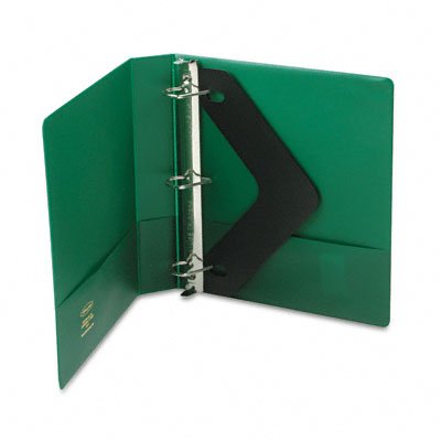 Wilson Jones Heavy Duty D-Ring Binder, 1.5 Inch Cap, Hunter Green (W384-34GPP)
