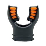 Replacement Comfort Cushion Silicone Mouthpiece for Regulator Octo Snorkel, BlackOrange