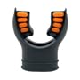 Replacement Comfort Cushion Silicone Mouthpiece for Regulator Octo Snorkel, BlackOrange