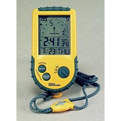 Compass, Digital, Multifunction (Direction, Temperature, Date, Time), Travel Alarm
