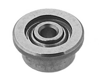 Flanged Ball Bearing Steel FR8ZZ .500 ID x 1.225 OD x .3125 Thickness (Pack of 10)