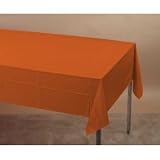 Orange (Terra Cotta) Paper Tablecover (Single)
